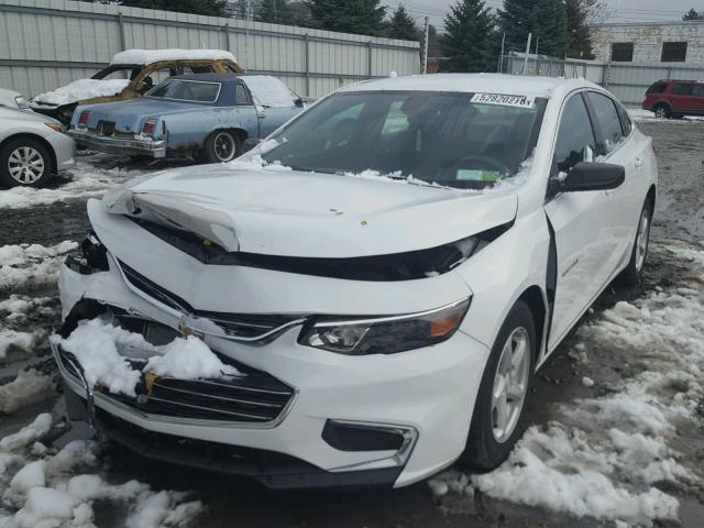 1G1ZB5ST7HF159606 - 2017 CHEVROLET MALIBU LS 白色 照片 2