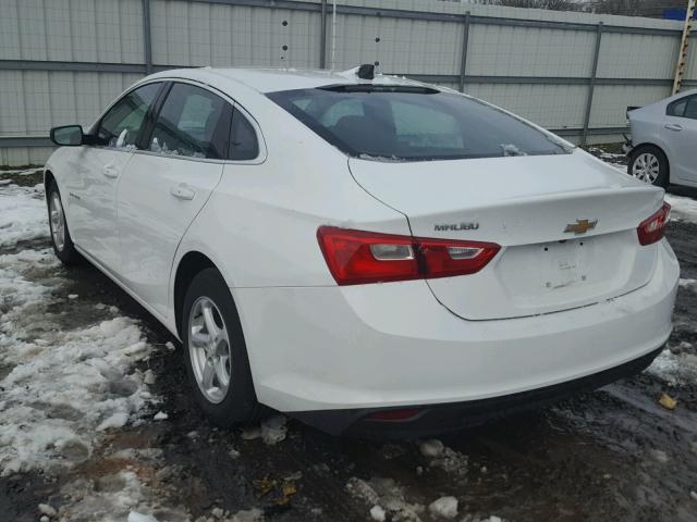 1G1ZB5ST7HF159606 - 2017 CHEVROLET MALIBU LS 白色 照片 3