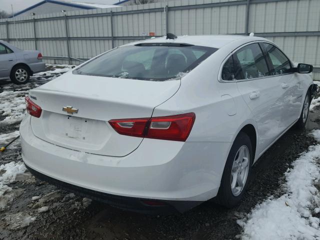 1G1ZB5ST7HF159606 - 2017 CHEVROLET MALIBU LS 白色 照片 4