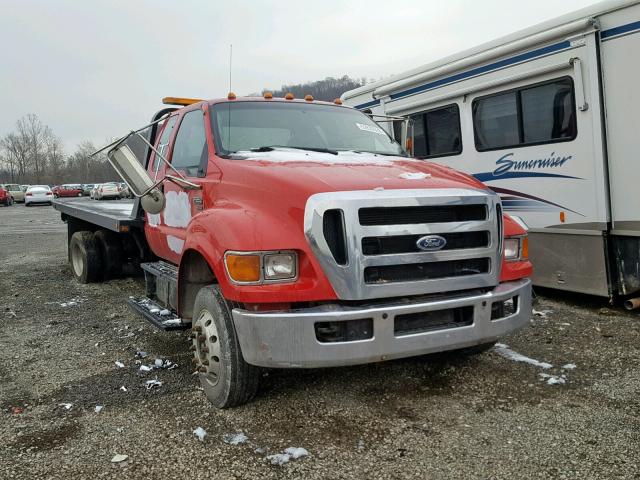 3FRWX65H88V632774 - 2008 FORD F650 SUPER RED photo 1