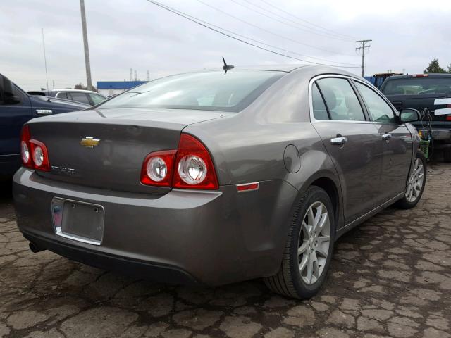 1G1ZE5EBXAF322684 - 2010 CHEVROLET MALIBU LTZ 棕色 照片 4