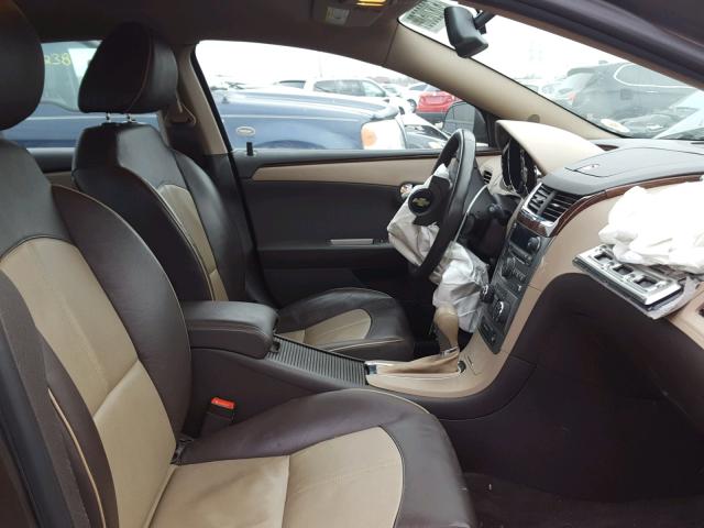 1G1ZE5EBXAF322684 - 2010 CHEVROLET MALIBU LTZ 棕色 照片 5