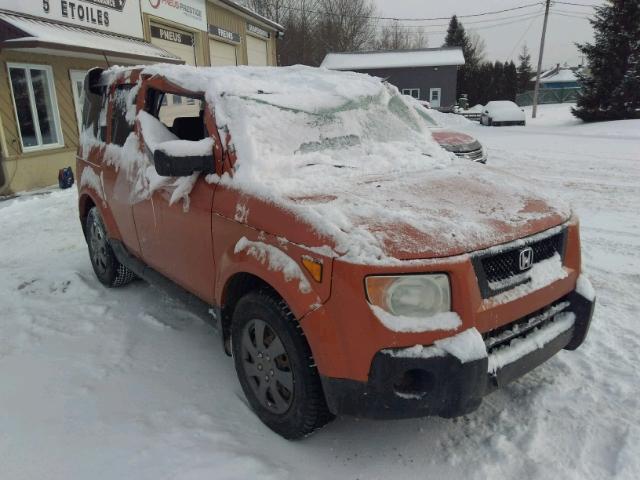 5J6YH28706L801327 - 2006 HONDA ELEMENT EX ORANGE photo 1