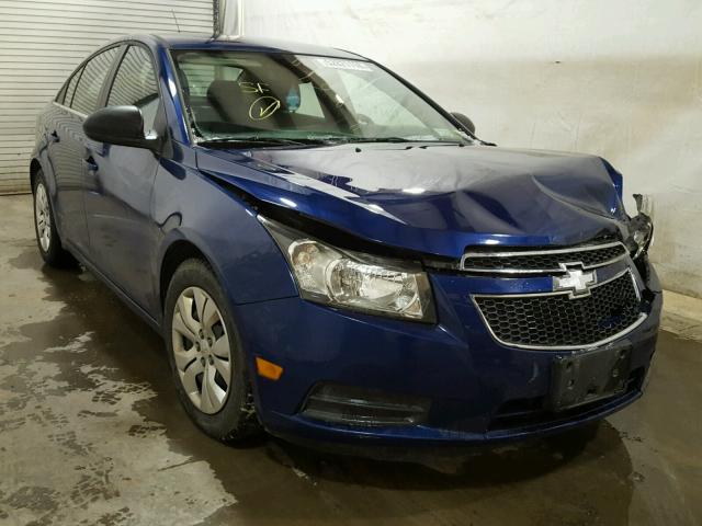 1G1PC5SH7C7354222 - 2012 CHEVROLET CRUZE LS BLUE photo 1