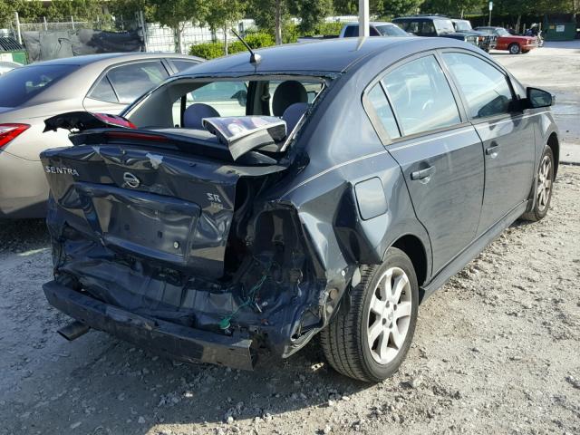 3N1AB61E29L664993 - 2009 NISSAN SENTRA 2.0 BLUE photo 4