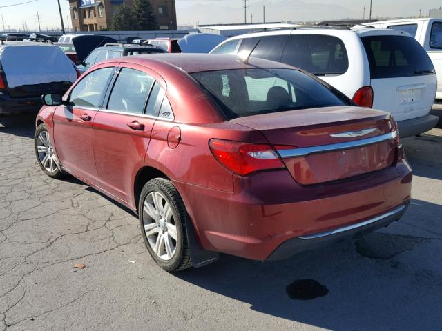 1C3CCBBB5CN172941 - 2012 CHRYSLER 200 TOURIN RED photo 3