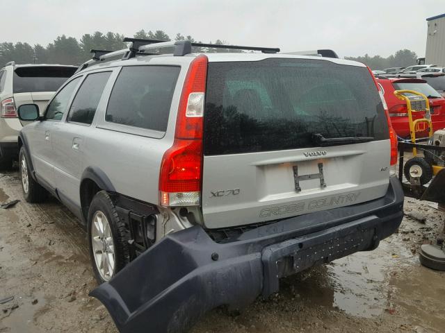 YV4SZ592971278316 - 2007 VOLVO XC70 SILVER photo 3