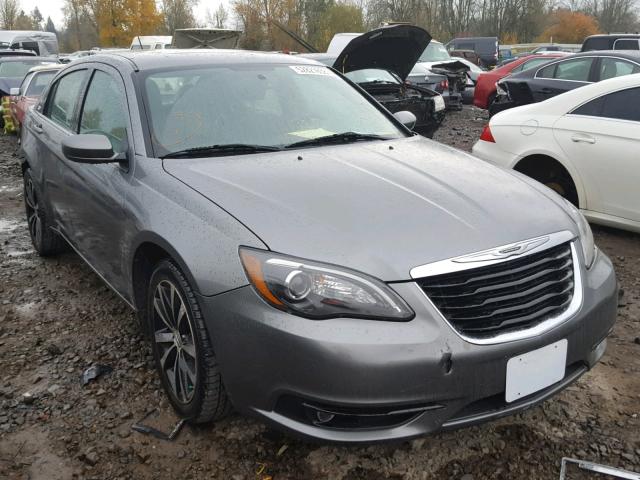 1C3BC8FG0BN600580 - 2011 CHRYSLER 200 S GRAY photo 1