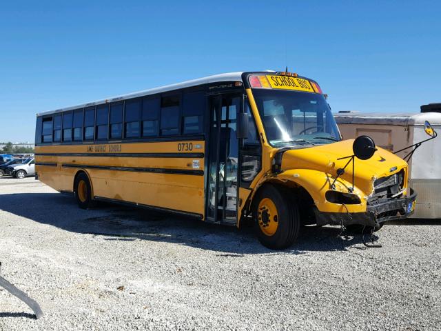 4UZABRCS27CX43196 - 2007 FREIGHTLINER CHASSIS B2 ყვითელი ფოტო 1