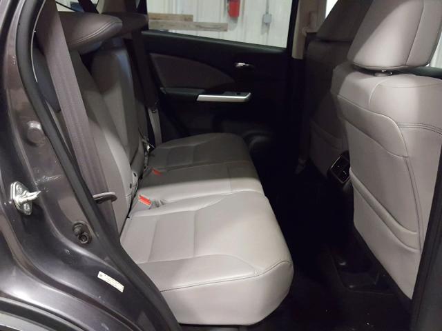 2HKRM4H71FH618220 - 2015 HONDA CR-V EXL GRAY photo 6