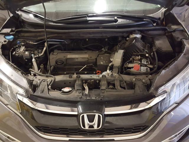 2HKRM4H71FH618220 - 2015 HONDA CR-V EXL GRAY photo 7