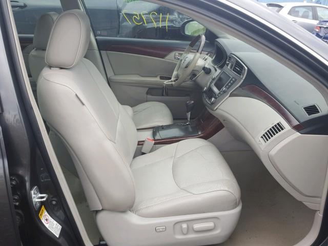 4T1BK3DB4BU379348 - 2011 TOYOTA AVALON BAS CHARCOAL photo 5
