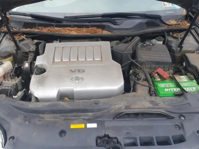 4T1BK3DB4BU379348 - 2011 TOYOTA AVALON BAS CHARCOAL photo 7