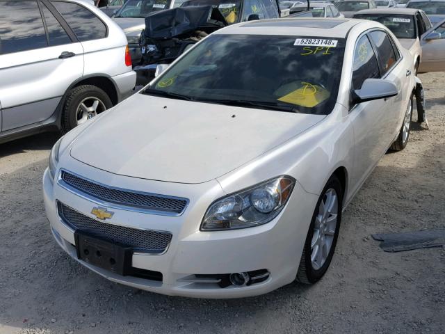 1G1ZE5E09CF142047 - 2012 CHEVROLET MALIBU LTZ 奶油色 照片 2