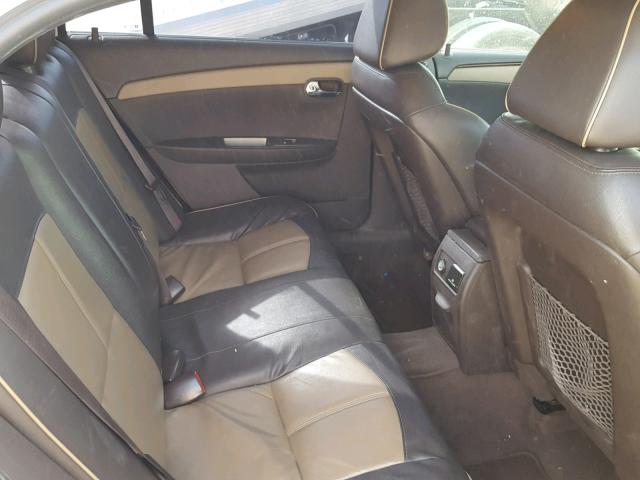 1G1ZE5E09CF142047 - 2012 CHEVROLET MALIBU LTZ 奶油色 照片 6