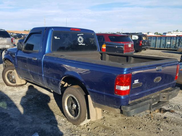 1FTKR1AD8BPB00881 - 2011 FORD RANGER BLUE photo 3