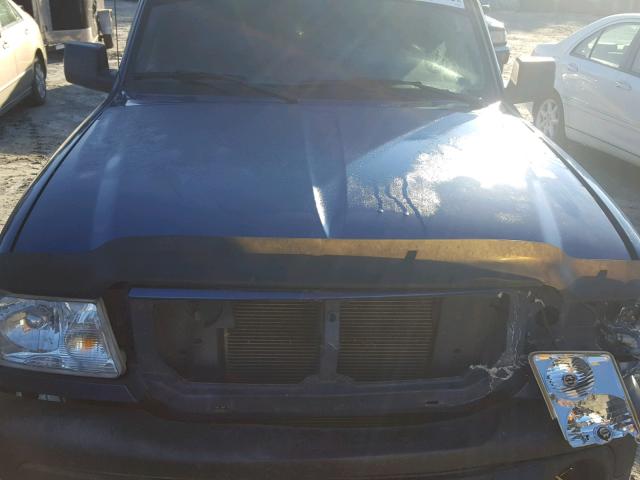 1FTKR1AD8BPB00881 - 2011 FORD RANGER BLUE photo 7