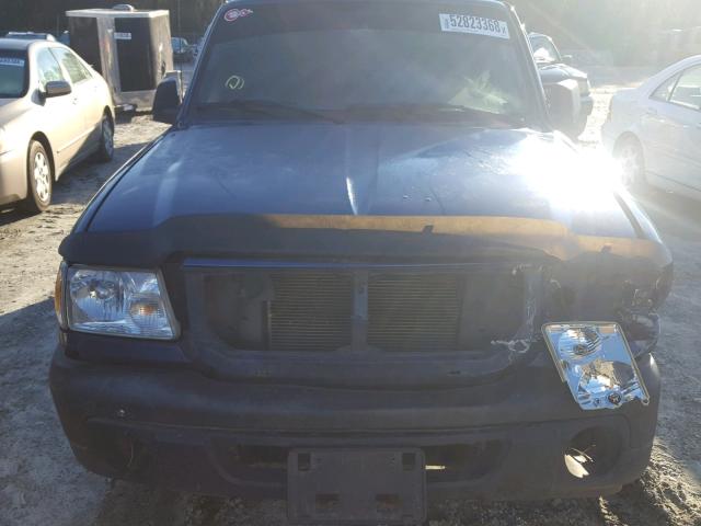 1FTKR1AD8BPB00881 - 2011 FORD RANGER BLUE photo 9