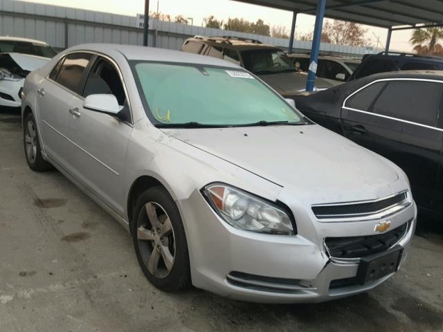 1G1ZC5E01CF380934 - 2012 CHEVROLET MALIBU 1LT SILVER photo 1