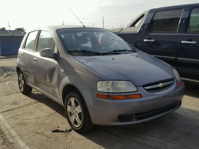 KL1TD66666B554518 - 2006 CHEVROLET AVEO BASE Boz foto 1