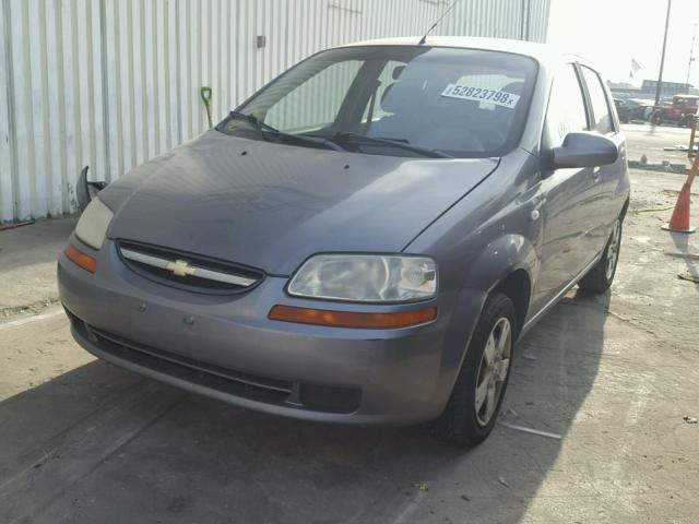 KL1TD66666B554518 - 2006 CHEVROLET AVEO BASE Boz foto 2