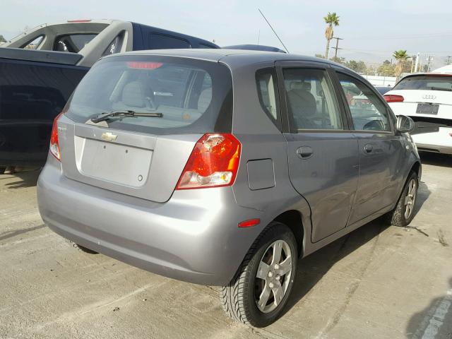 KL1TD66666B554518 - 2006 CHEVROLET AVEO BASE Boz foto 4