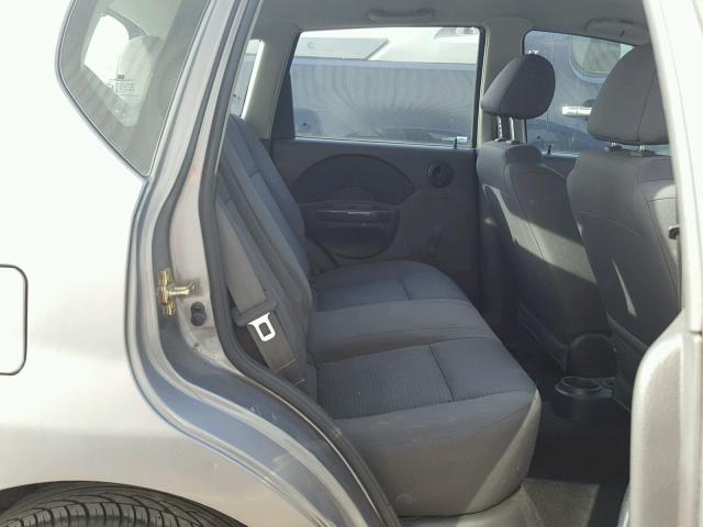 KL1TD66666B554518 - 2006 CHEVROLET AVEO BASE Boz foto 6