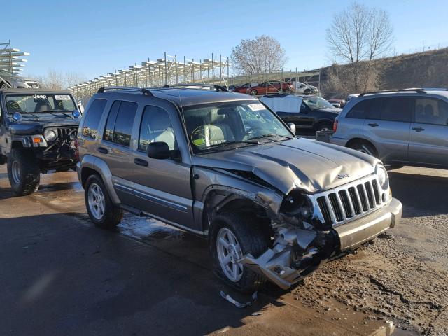 1J8GL58K97W712578 - 2007 JEEP LIBERTY LI BROWN photo 1