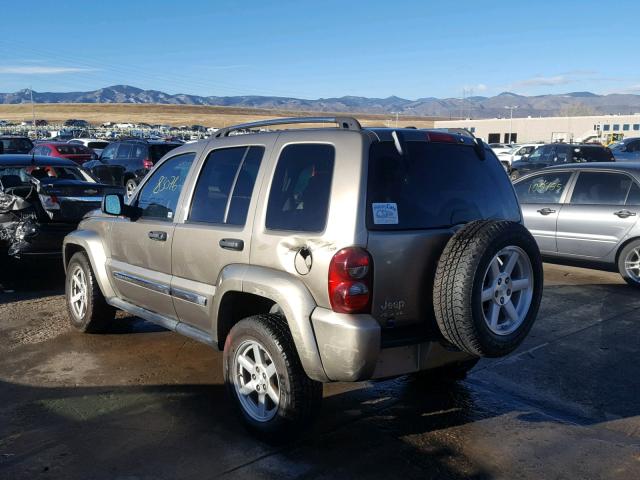 1J8GL58K97W712578 - 2007 JEEP LIBERTY LI BROWN photo 3