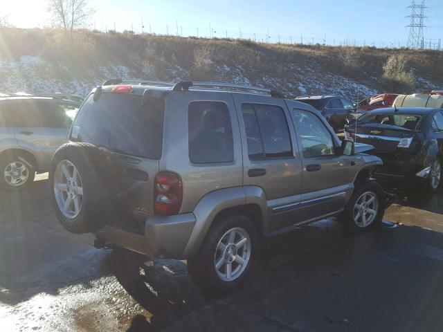 1J8GL58K97W712578 - 2007 JEEP LIBERTY LI BROWN photo 4