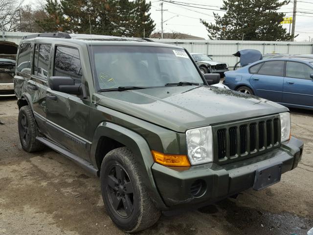 1J8HG48K16C297419 - 2006 JEEP COMMANDER GREEN photo 1