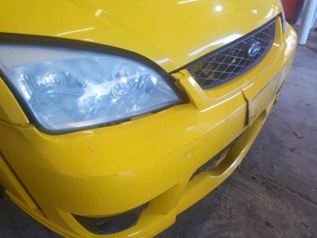 1FAFP37N86W237906 - 2006 FORD FOCUS ZX5 YELLOW photo 9