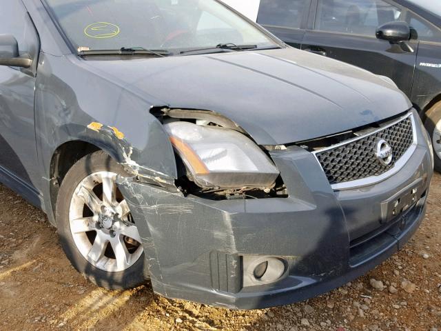 3N1AB61E49L673369 - 2009 NISSAN SENTRA 2.0 GRAY photo 9