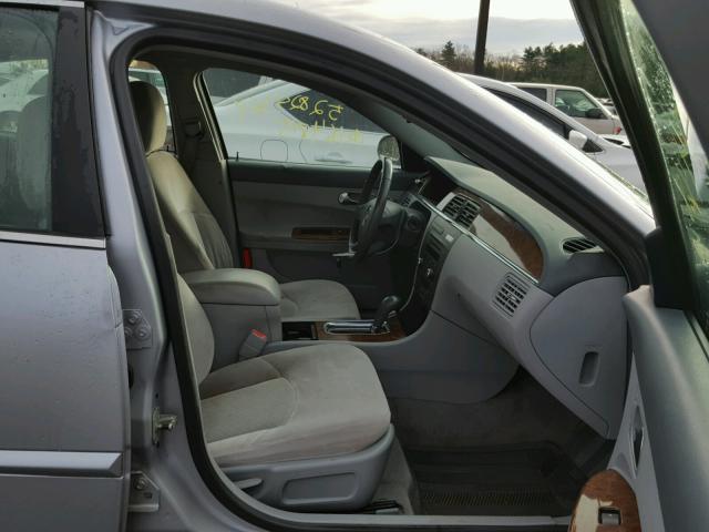 2G4WC582761216151 - 2006 BUICK LACROSSE C SILVER photo 5