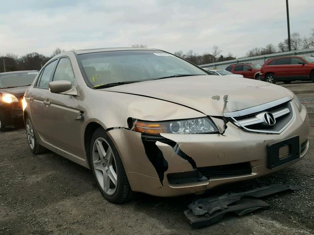 19UUA66245A023472 - 2005 ACURA TL GOLD photo 1