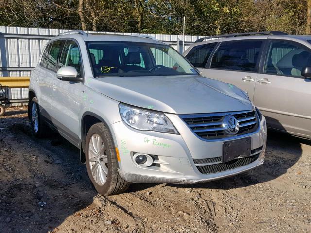 WVGBV7AX3AW531752 - 2010 VOLKSWAGEN TIGUAN SE SILVER photo 1