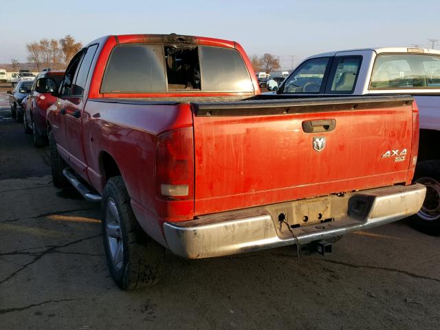 1D7HU18NX6S598291 - 2006 DODGE RAM 1500 S RED photo 3