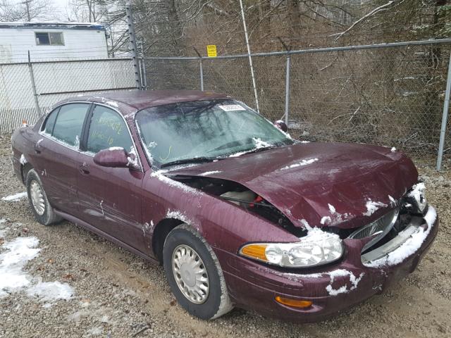 1G4HP52K234191715 - 2003 BUICK LESABRE CU MAROON photo 1