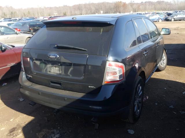 2FMDK38C59BA65400 - 2009 FORD EDGE SEL BLACK photo 4