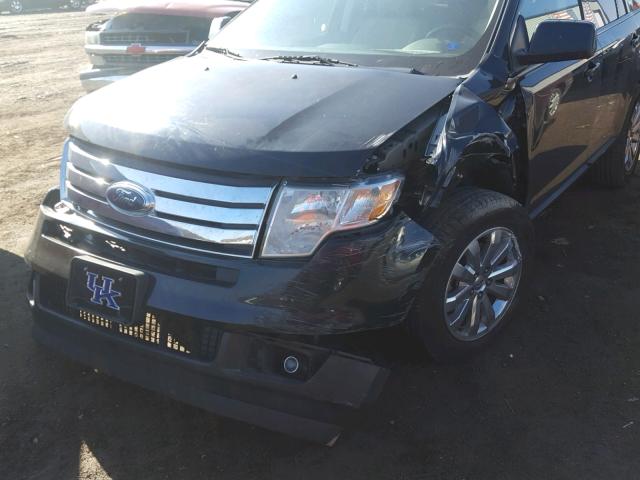 2FMDK38C59BA65400 - 2009 FORD EDGE SEL BLACK photo 9