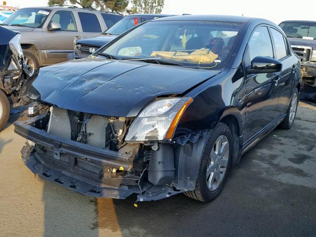 3N1AB6AP1CL631184 - 2012 NISSAN SENTRA 2.0 BLACK photo 2