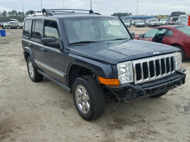1J8HG58N06C354502 - 2006 JEEP COMMANDER BLUE photo 1