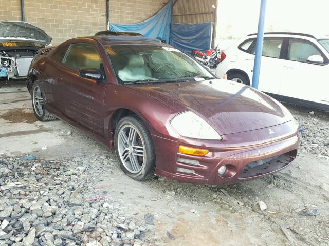 4A3AC74HX3E111096 - 2003 MITSUBISHI ECLIPSE GT MAROON photo 1