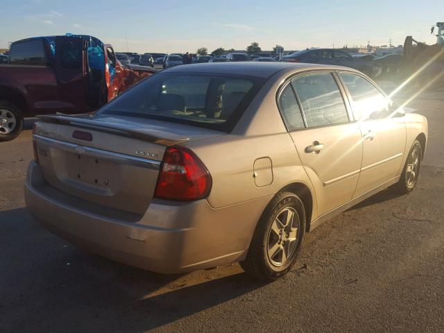 1G1ZT54865F110866 - 2005 CHEVROLET MALIBU LS 金色 照片 4
