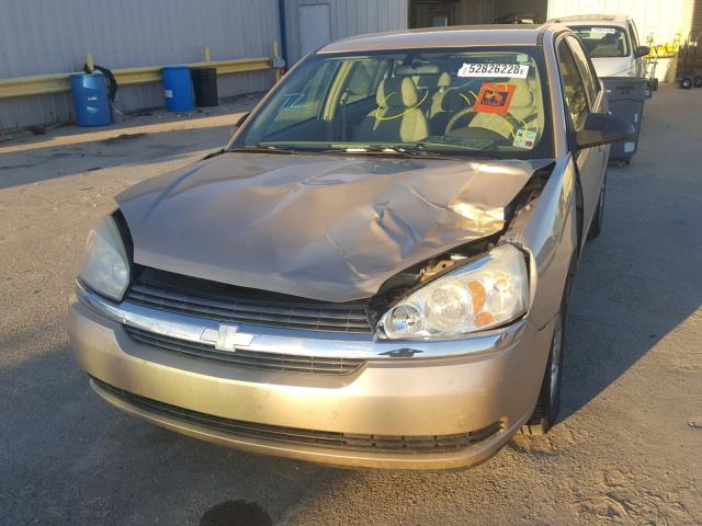 1G1ZT54865F110866 - 2005 CHEVROLET MALIBU LS 金色 照片 9