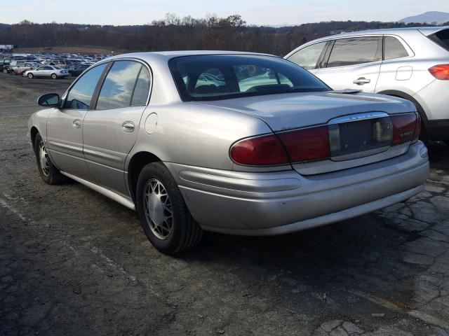 1G4HP52K744137232 - 2004 BUICK LESABRE CU SILVER photo 3