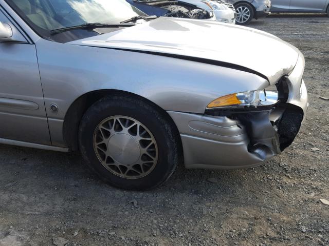 1G4HP52K744137232 - 2004 BUICK LESABRE CU SILVER photo 9