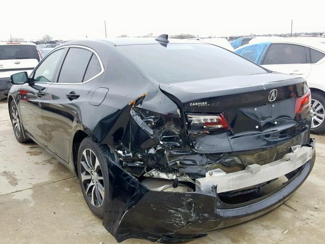 19UUB1F35FA008697 - 2015 ACURA TLX BLACK photo 3