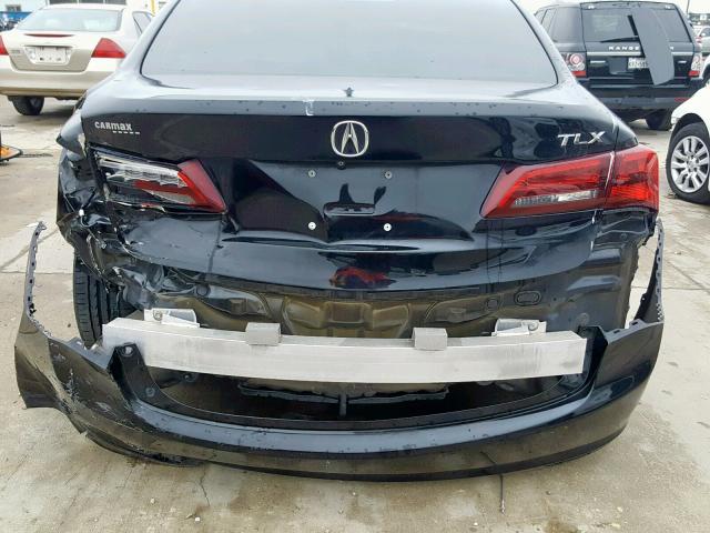 19UUB1F35FA008697 - 2015 ACURA TLX BLACK photo 9