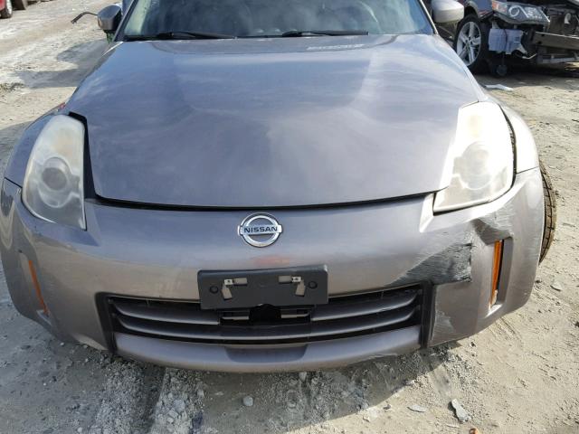 JN1BZ36A18M851439 - 2008 NISSAN 350Z ROADS GRAY photo 7